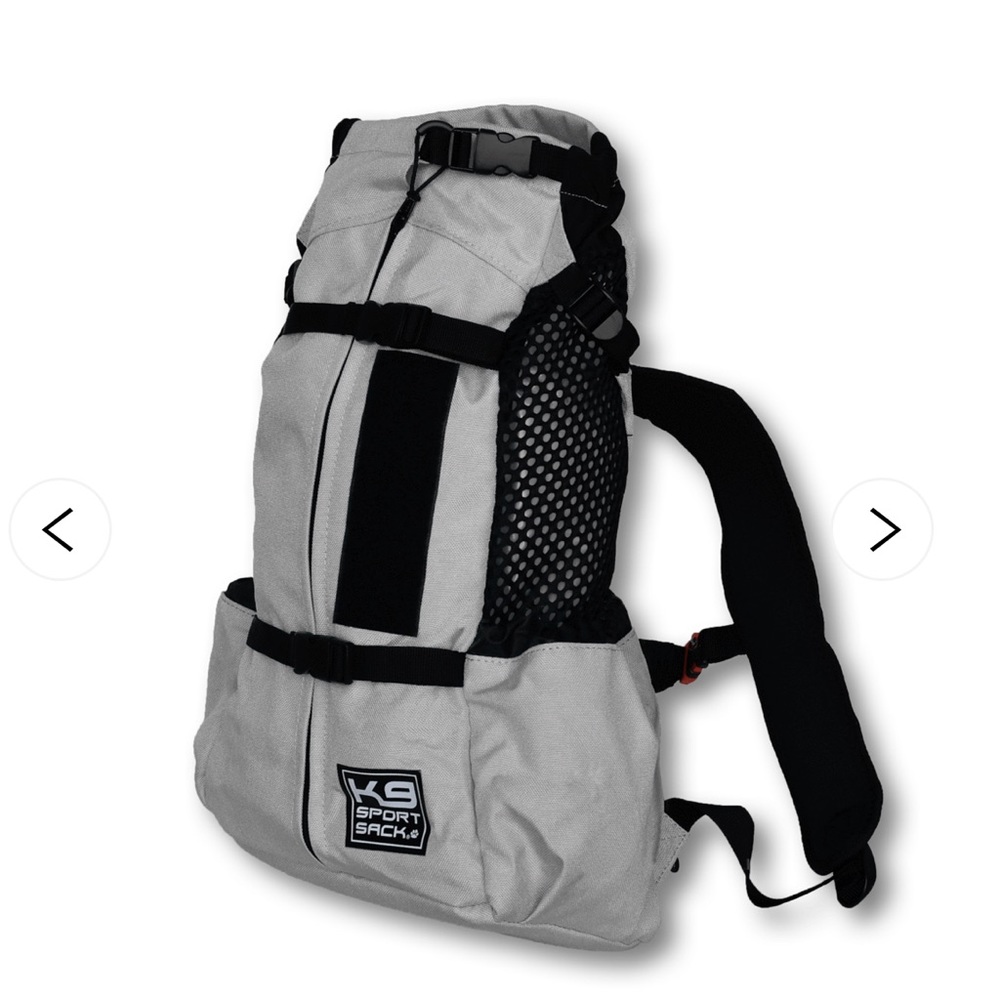 K9 Sports Sack Air 2 — Backpack Pet Carrier — Grey